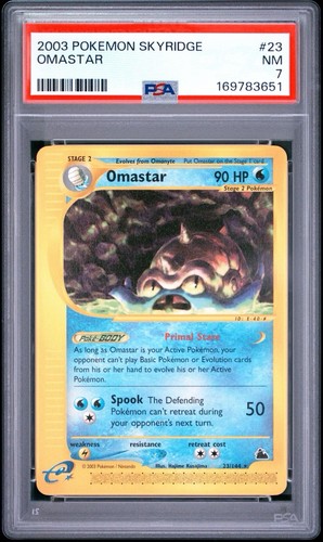 Omastar graded PSA 7 for sale on eBay