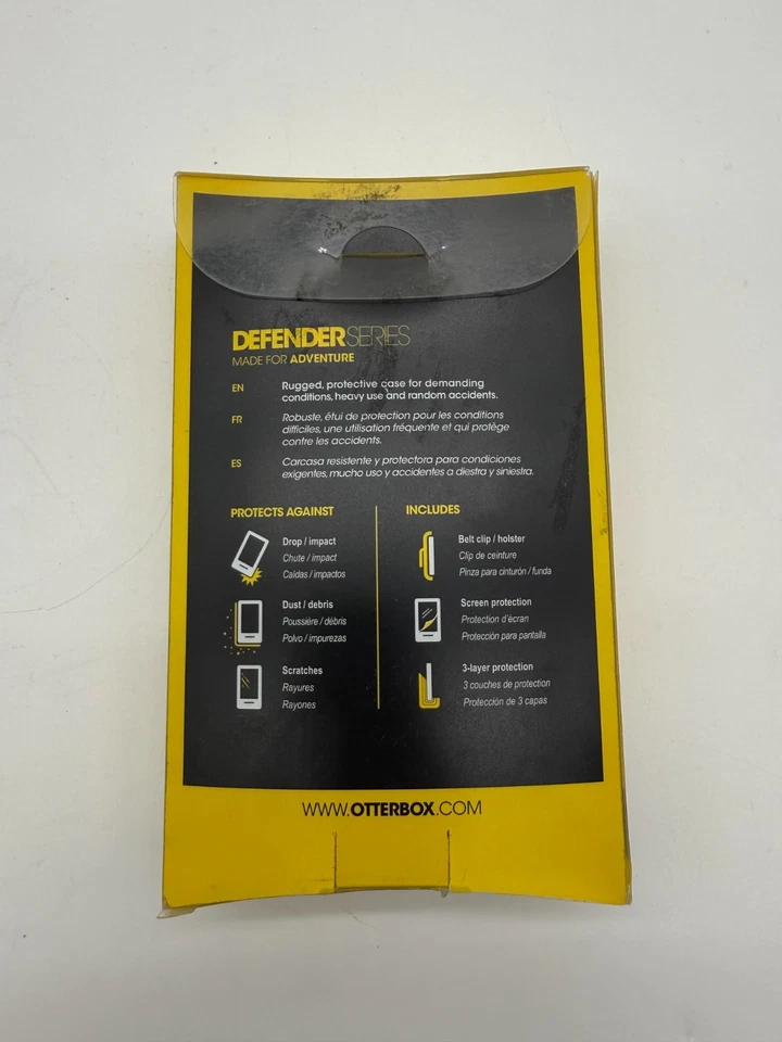 Funda Original Serie OtterBox Defender para Nokia Lumia 929 con Funda Negra Foto 2 de 4