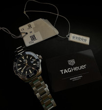 TAG Heuer Aquaracer Calibre 5 Auto 300m Blue Dial 41mm WAY211C Papers