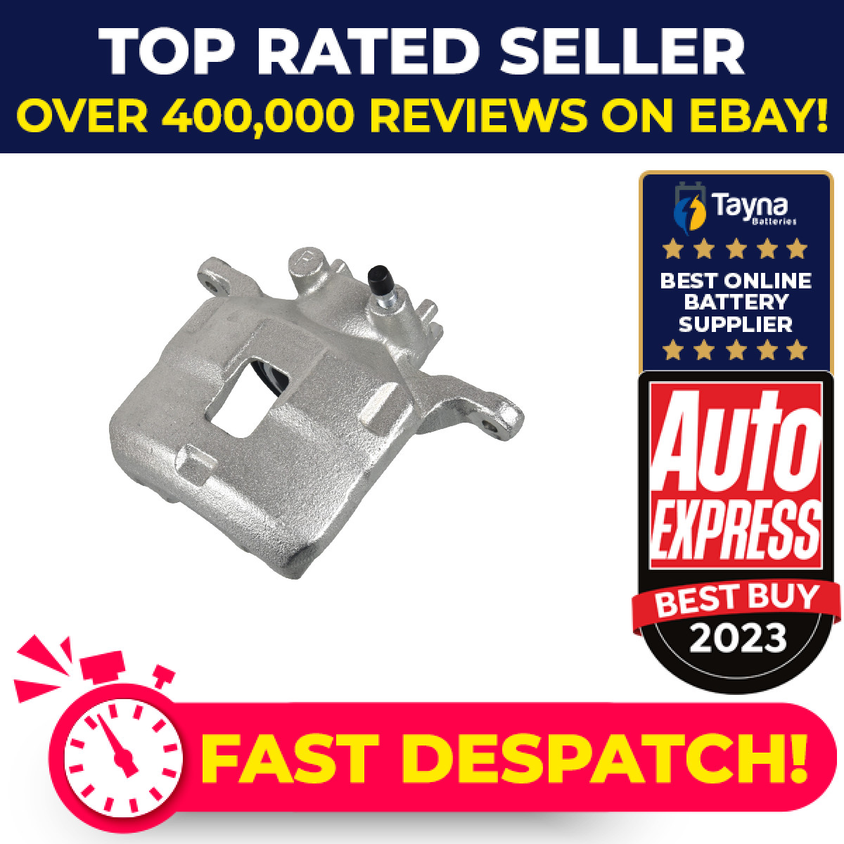 Brake Caliper fits MITSUBISHI L200 KA4T, KB4T 2.5D Front Right 2005 on 4605A202