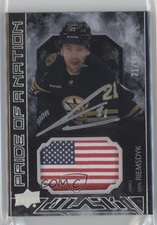 2023-24 SPx UD Black Pride of a Nation /99 James van Riemsdyk Patch Auto 1e7g