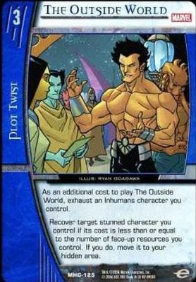 The Outside World - FOIL - Heralds of Galactus - FOIL - Vs System