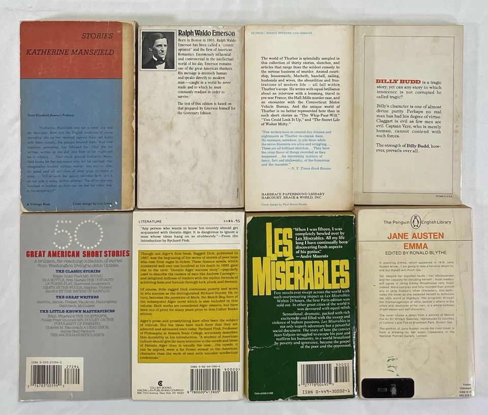 Vintage Literature Classics Lot of 18 Drama Poetry Short Stories Paperbacks - Image 4 of 4