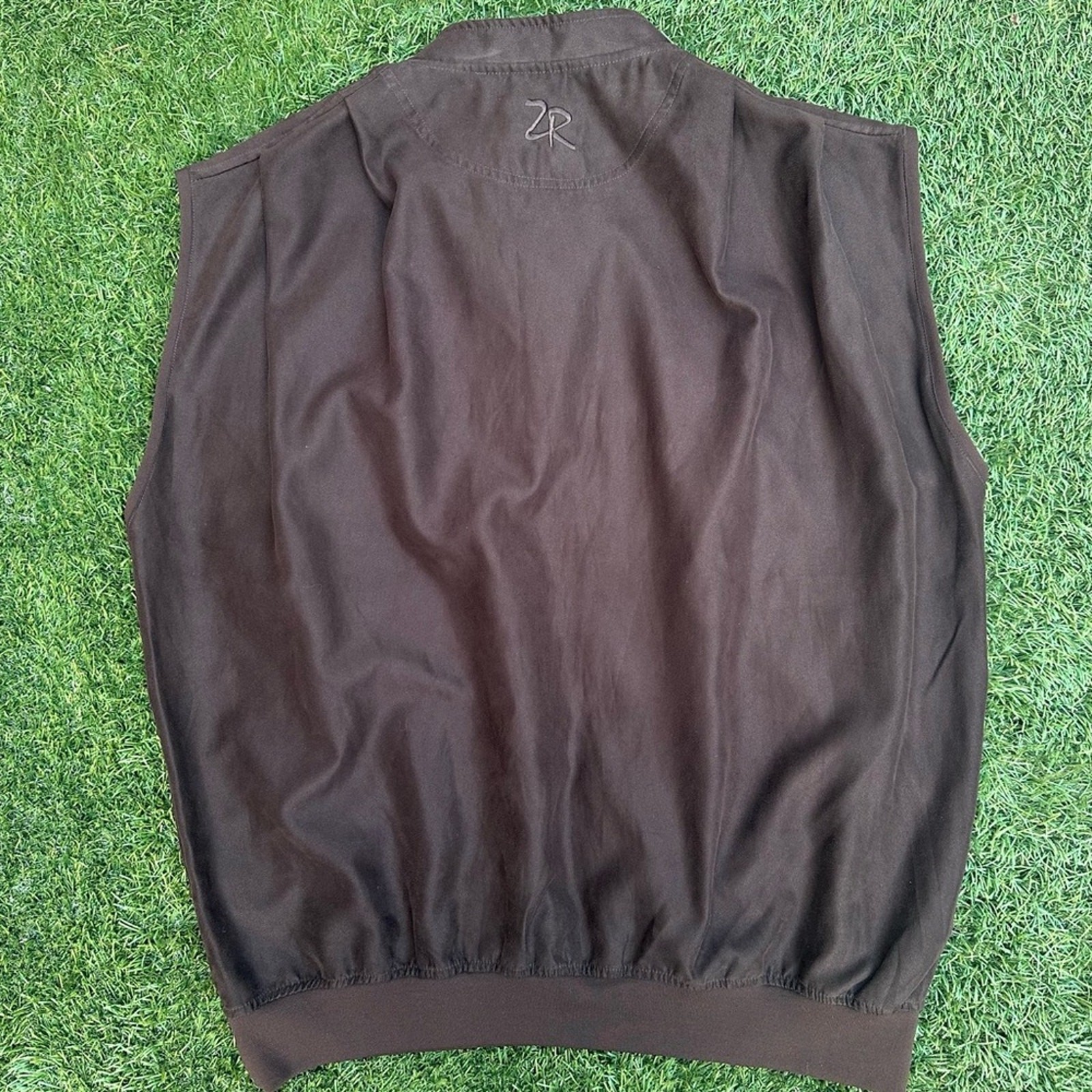 Zero Restriction MicroSuede Pullover Half Snap Go… - image 9