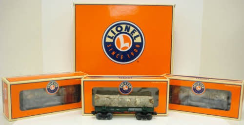 Coches de troncos Lionel 6-29434 O Weyerhaeuser madera Skelton (paquete de 3) LN/caja | Zustand: Used