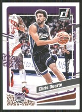 2023-24 Donruss #90 Chris Duarte Sacramento Kings 48937