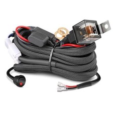 Wiring Harness Kit Nirider 12V Heavy Duty Rocker Switch Relay Fuse 12AWG 1 Lead