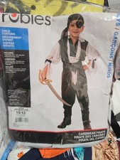 Caribbean pirate costume large 10/12
