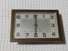 Sveglia meccanica Bayard - Vetro bombato - Vintage Art Deco - NON funzionante.