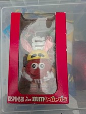 M&M MINIS EASTER DISPENSER (BOXED WITH CANDY) red figure with yellow hat