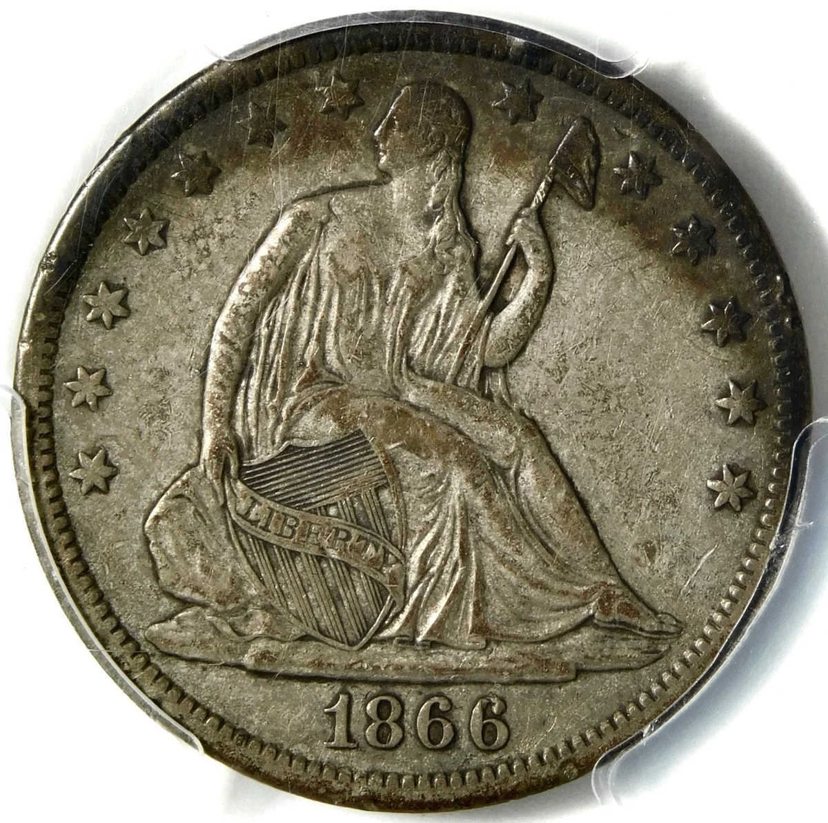 1866 Year Seated Liberty Half Dollars (1839-1891) for sale | eBay