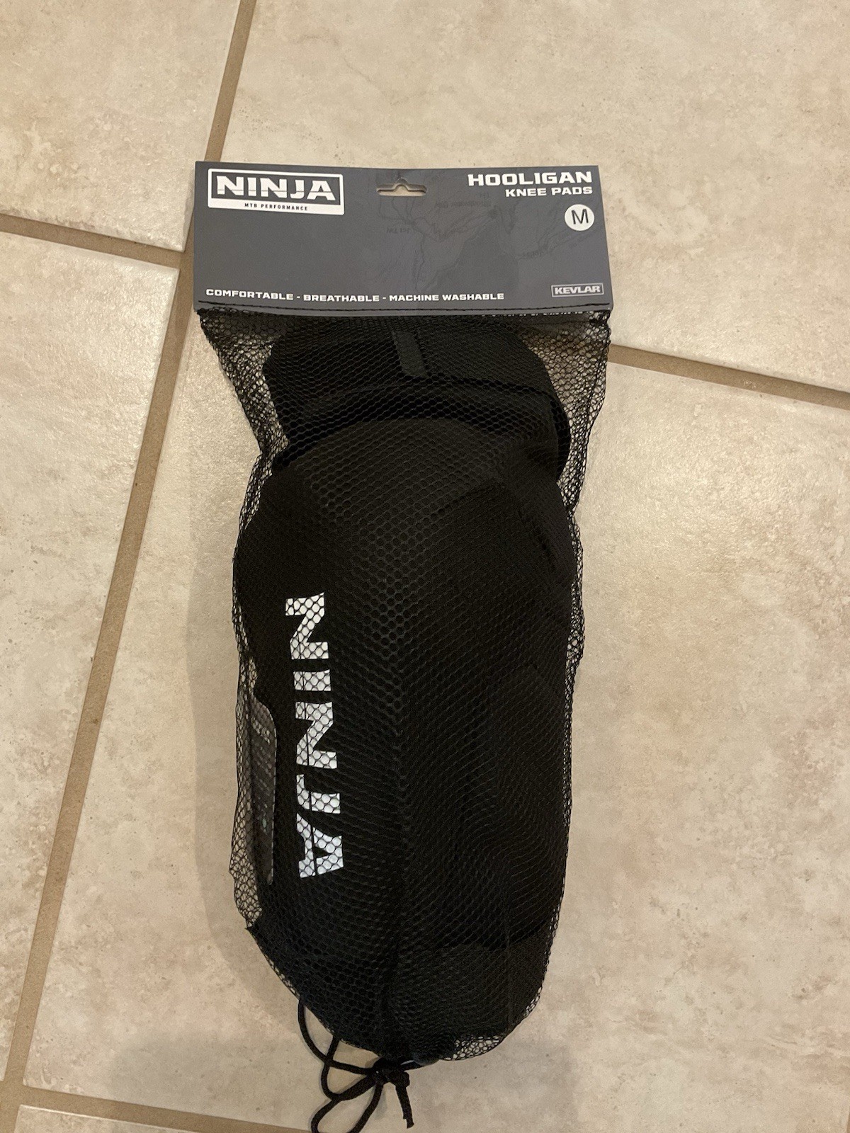 Ninja MTB Hooligan Knee Pad Set Heavy Duty Knee Pads Men Wom