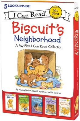 Biscuit's Neighborhood: A Box of 5 Stories for Beginning Readers and Dog Lov...