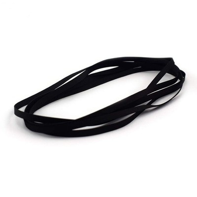 2 Pcs Turntable Belt Rubber 0.4cm Wide for Beltdriven Vinyl Record Player