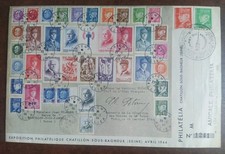 Enveloppe Premier Jour Exposition Philatélique Châtillon Ss Bagneux Timbres Péta