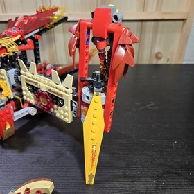 LEGO 70146 Legends of Chima Flying Phoenix Fire Temple Incomplete No Minifigs