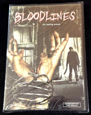 Bloodlines (DVD, 2007) - Cult Horror - RARE Promo Screener - Sealed