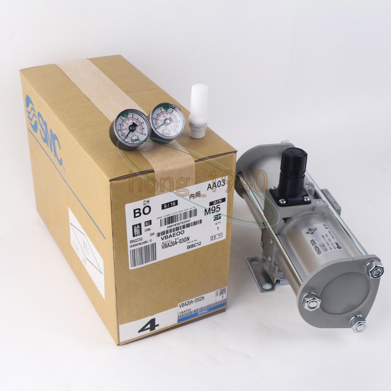 NEW 1PCS SMC VBA20A-03GN pressure increasing valve