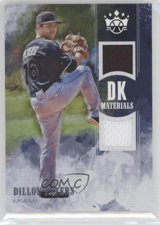 Dillon Peters #DKM-DP 2018 Panini Diamond Kings Baseball DK Materials