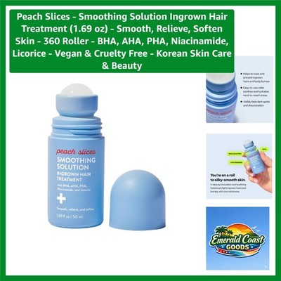 Smoothing Solution Ingrown Hair Treatment 1.69 oz - Smooth, Relieve, Soften S...