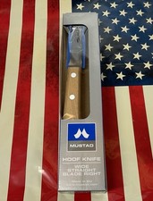 New  MUSTAD Hoof Knife 40.1.61040 Wide Straight RIGHT ,FAST SHIPPING   