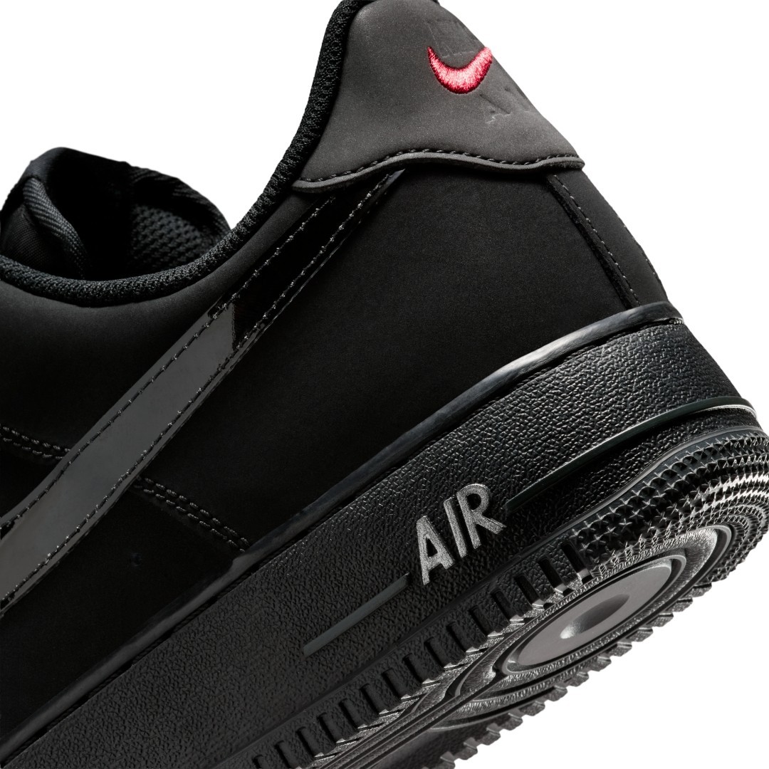 Nike Air Force 1 Low '07 'Black Patent Swoosh' | Men Sizes 7.5