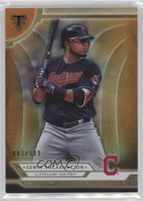 2018 Topps Triple Threads Amber 83/199 Edwin Encarnacion #43 sy5