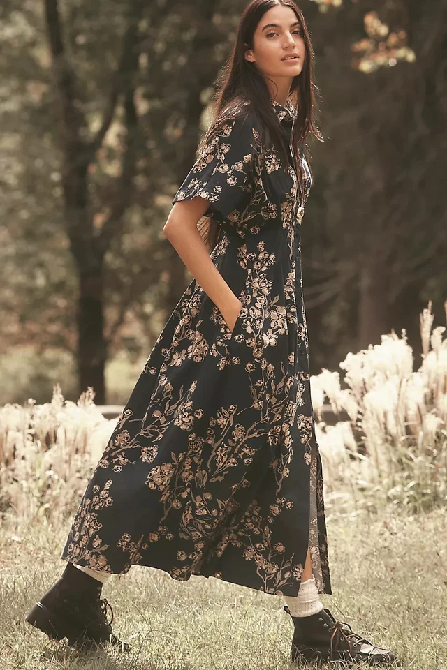 Anthropologie - Vestido camisero The Tobie de Exquise - Oferta 50% Foto 3 de 4