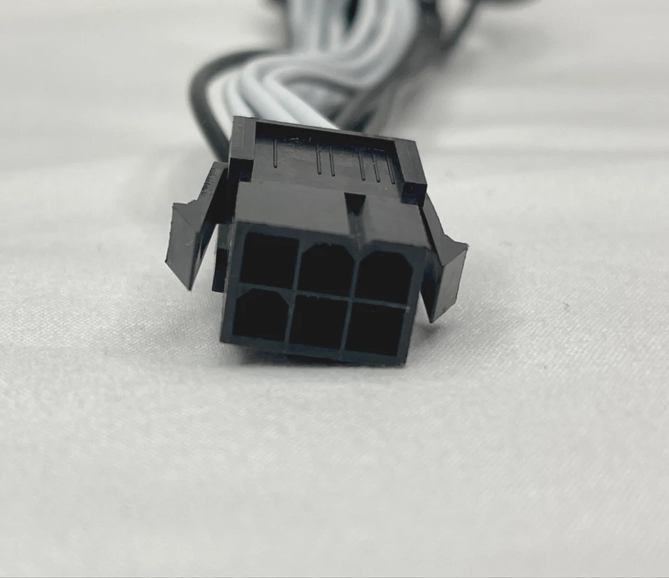 PCIe Splitter 6-Pin Female to Dual 8 Pin (6+2) Male Power Cable 18AWG GPU Mining - Image 4 of 4