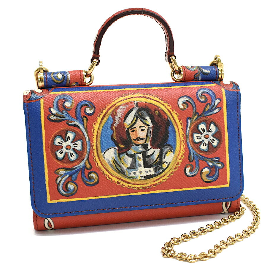 【関税&送料込み】Dolce & Gabbana Small Leather Goods Dolce Gabbana Mini Sicily Von Bag Limited Edition Handbag