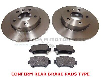 98-04 VAUXHALL ASTRA G MK4 2 FRONT BRAKE DISCS AND PADS AND BRAKE SHOES SET