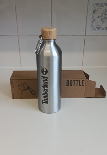 Timberland 2 X Cup 2 X Bottle Steel With Clips Hiking/camping Set Timberland Bag - Picture 3 of 5