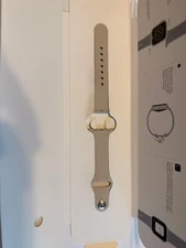 APPLE Watch Starlight Sport Band 38mm 40mm 41mm 3L111AM/A - OEM - S/M Openbox