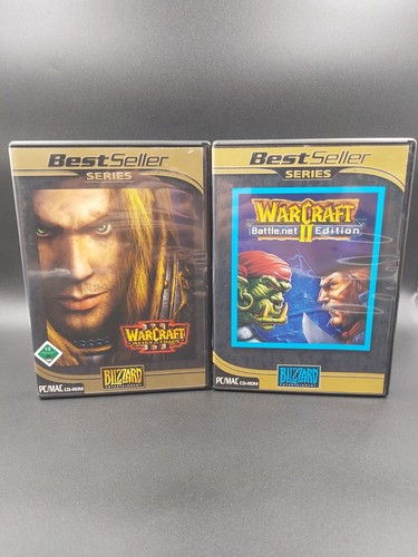 WARCRAFT II - BATTLE.NET EDITION & WARCRAFT III PC Blizzard In OVP WOW