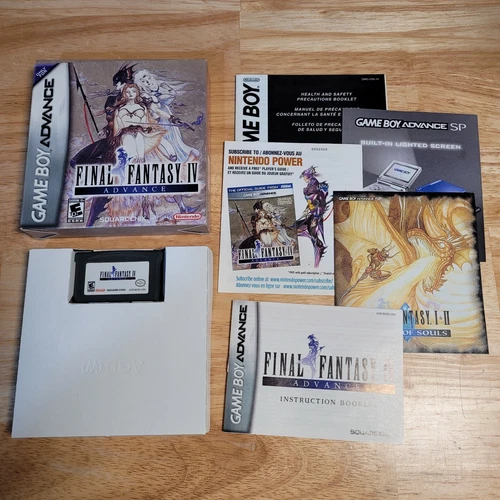 Final Fantasy IV Advance GBA Nintendo Game Boy Advance, 2005 CIB - Tested