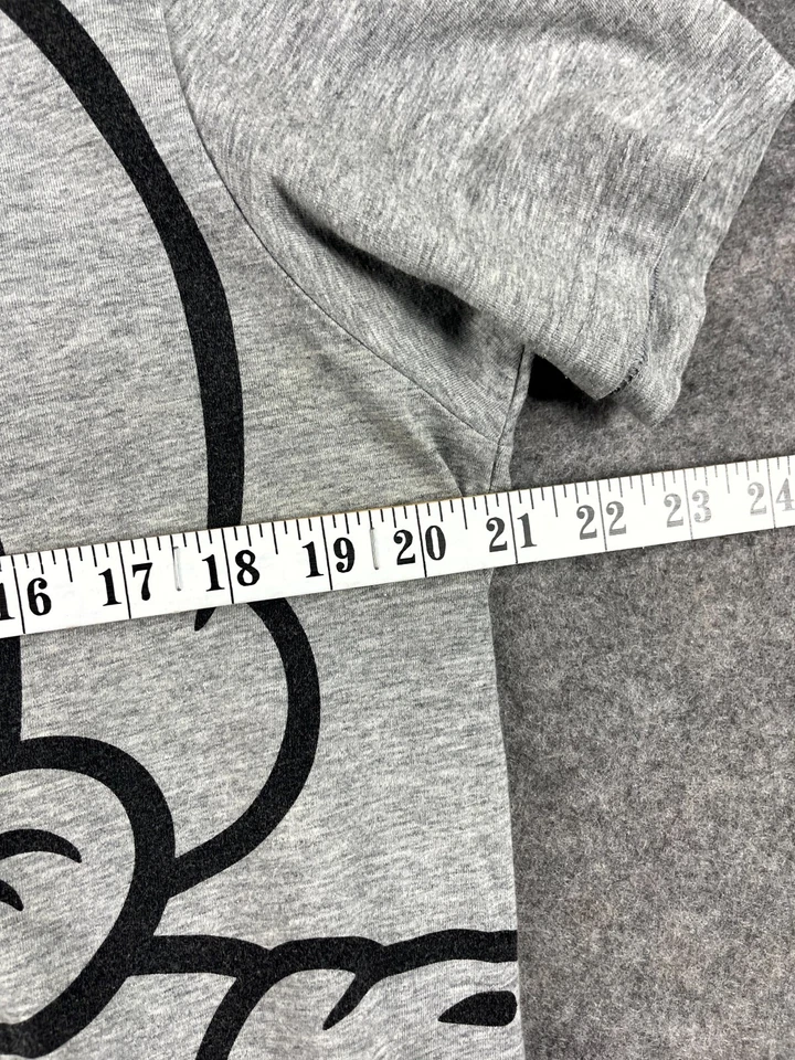 Super Mario Nintendo Mens T Shirt Large Grey Graphic Short Sleeve Casual Logo - image 4 of 4