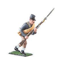 Tin Toy Soldier USA Civil war Confederates Private 54mm 5.06a