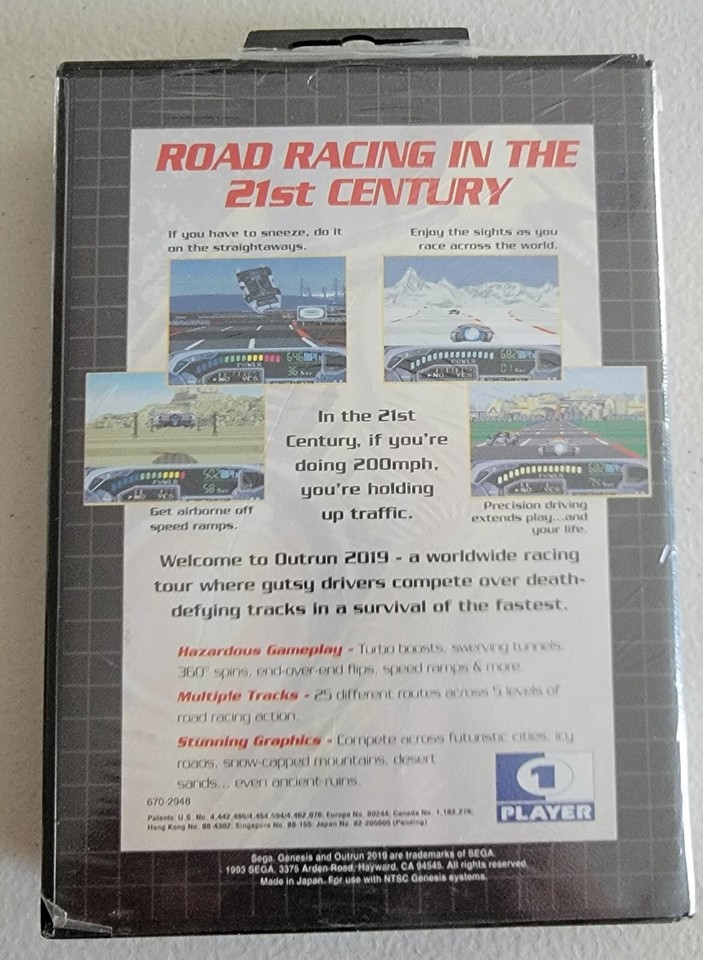 OutRun 2019 Sega Genesis 1993 Brand New Sealed 10086011180 EBay outrun-2019-sega-genesis-1993-brand-new-sealed-10086011180-ebay
