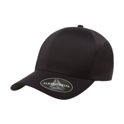 Big 4XL/5XL Black Delta FlexFit  BIGHEADCAPS 