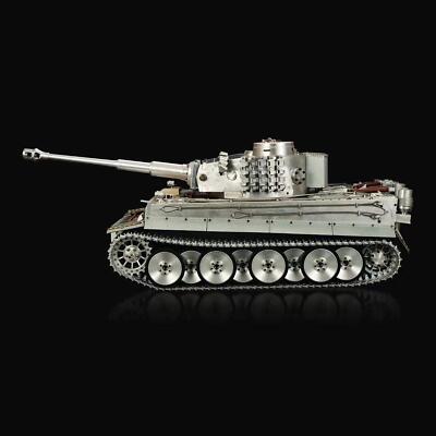 Henglong 1/6 2.4G 100% Metal German Tiger I RTR RC BB IR Tank 3818