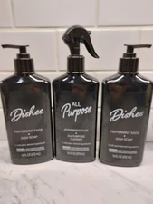 Rejoice Dish Soap Peppermint Sage 16 oz 2 pack & 1 All Purpose Cleaning Spray 