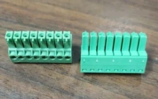 (2) Crestron 8-pin Terminal Block Plug Wire Connector -  FREE SHIPPING!