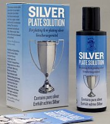 (100ml=30,58 ) Sheffco ~ Silver Plate Solution - enthält echtes Silber 100ml