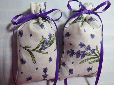 Lavender Sprigs 4''X2'' Sachet-'French Lavender' Scent-180-2