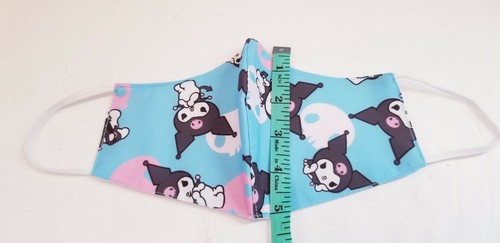 Adult HANDMADE FACE COVER MASK Hello Kitty Mix HK My Melody Kuromi colorful NEW - Picture 12 of 12