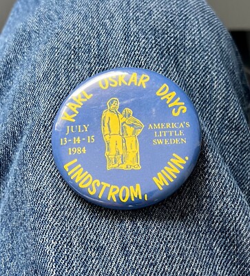 1984 Karl Oskar Days In Lindstrom, Mn. ''America's Little Sweden'' 2 1/4'' Festival