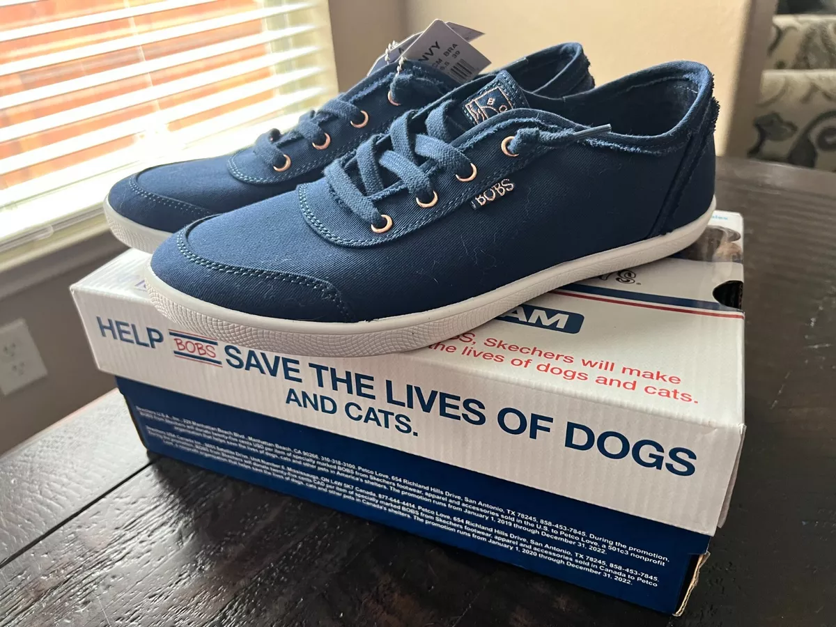 Bobs navy hotsell blue shoes