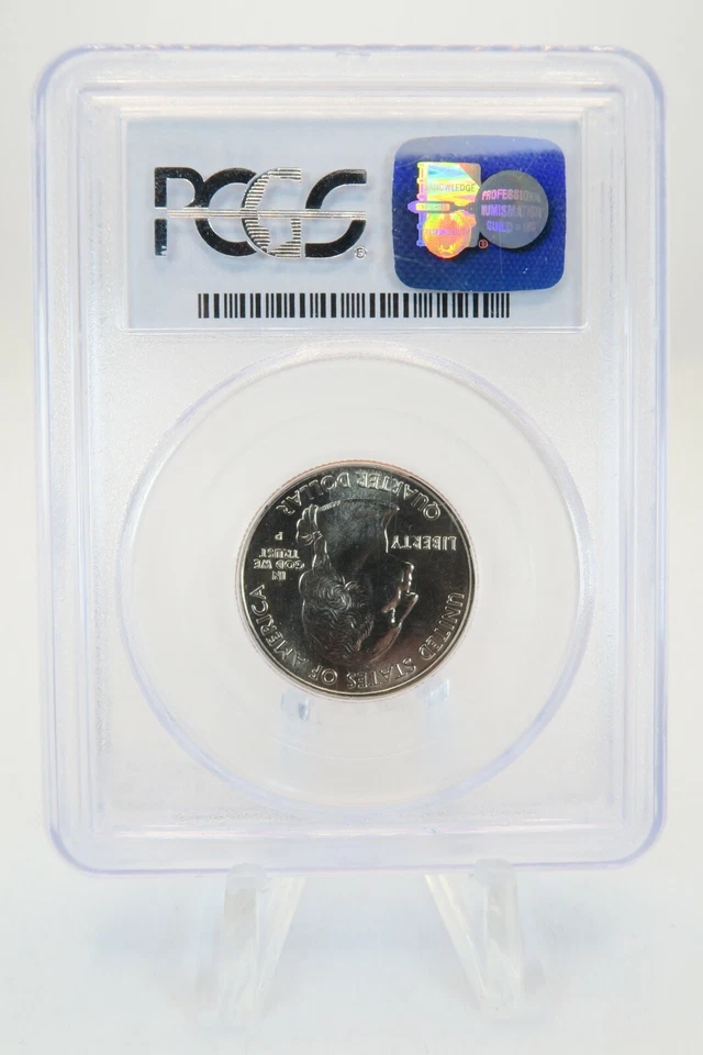 2001-P PCGS MS66 Rhode Island State Quarter Business Strike 25C - Image 2 of 2