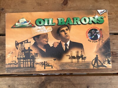 Ölbarone Brettspiel Dallas Oil Tycoon von Diset im Jahr 2000 komplett Familienspaß