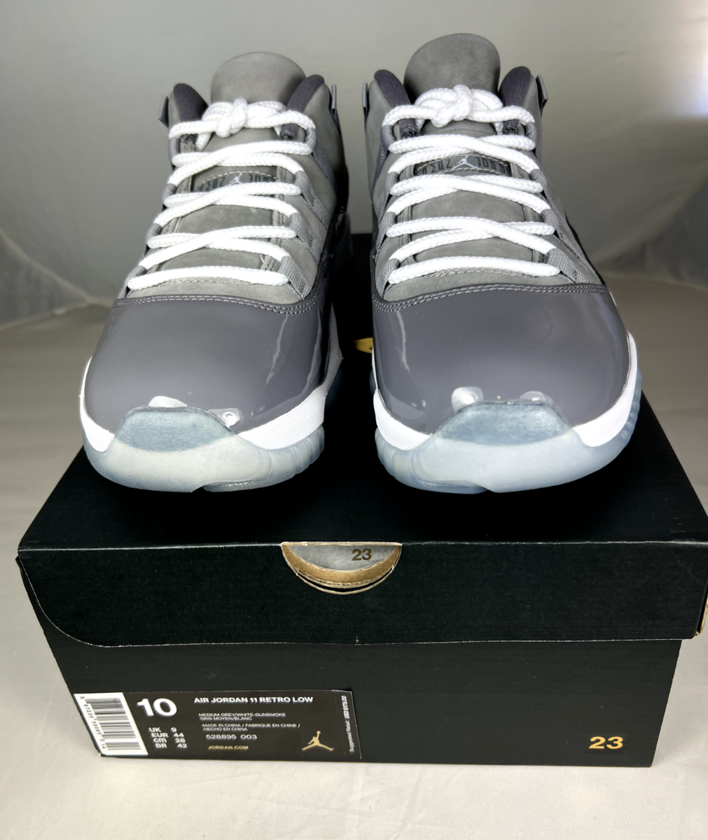 jordan 11 medium grey white gunsmoke